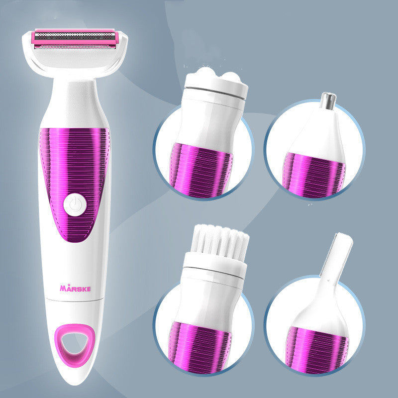 4-in-1 Präzisionstrimmer – Gesicht & Körperpflege