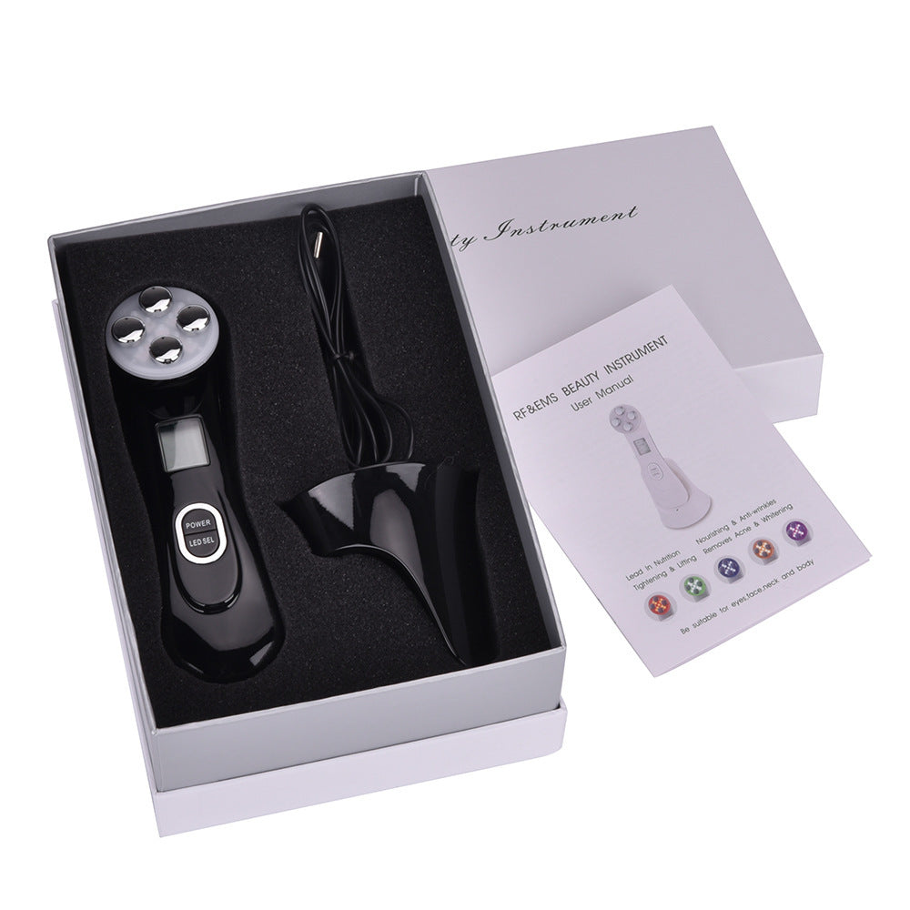 4-in-1 Hautstraffungsgerät – HIFU, RF, EMS & LED Anti-Aging Gerät