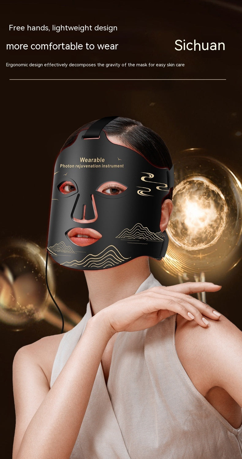 LED Gesichtsmaske – Professionelle Hautverjüngung zuhaus