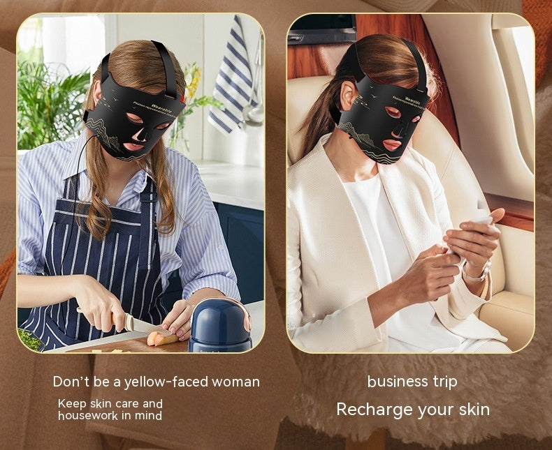 LED Gesichtsmaske – Professionelle Hautverjüngung zuhaus