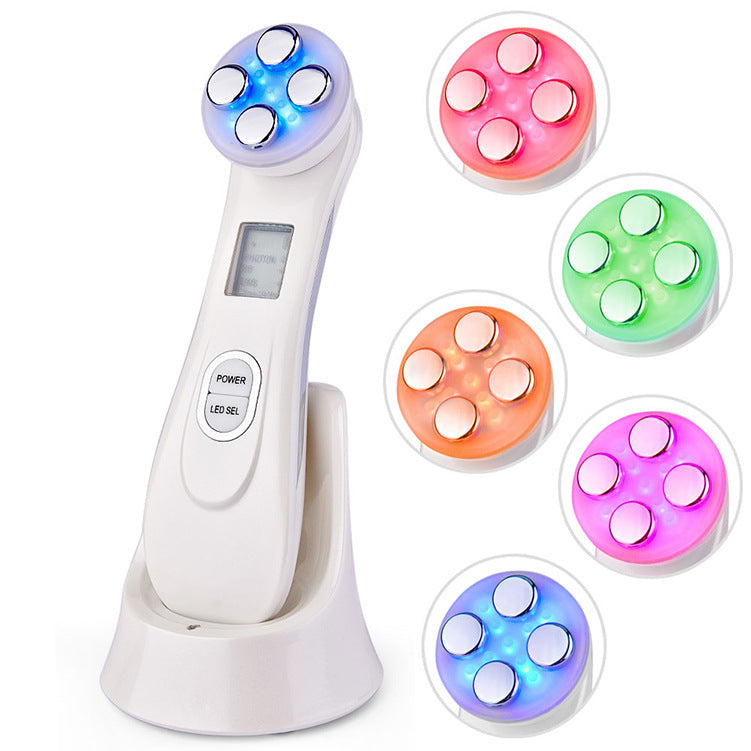 4-in-1 Hautstraffungsgerät – HIFU, RF, EMS & LED Anti-Aging Gerät