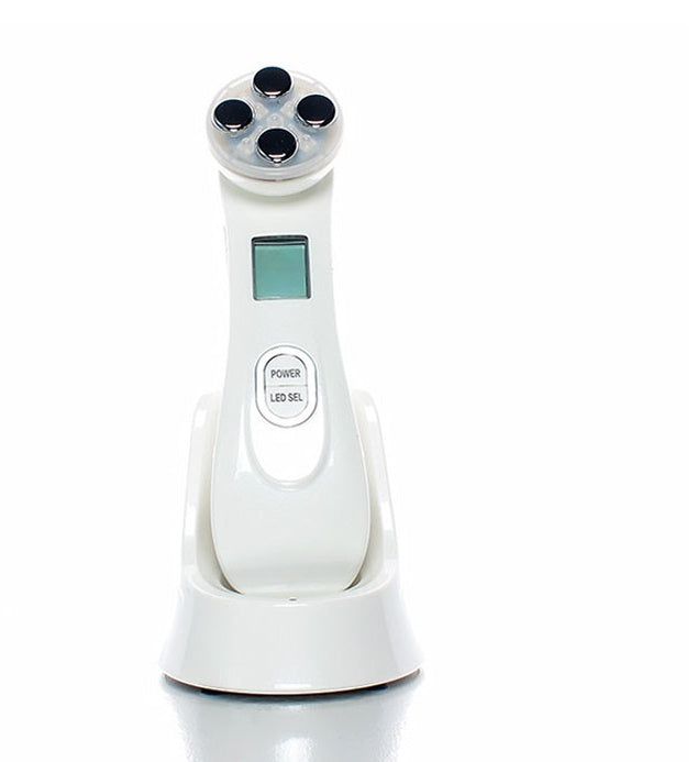 4-in-1 Hautstraffungsgerät – HIFU, RF, EMS & LED Anti-Aging Gerät