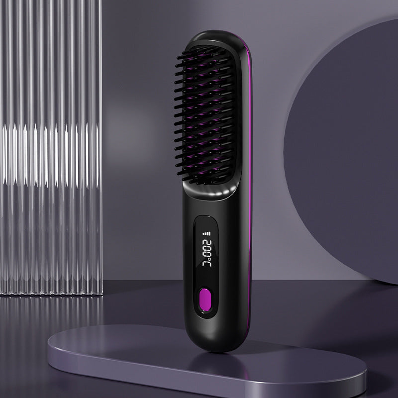 LumiStraight™ Glättbürste – Glattes & glänzendes Haar