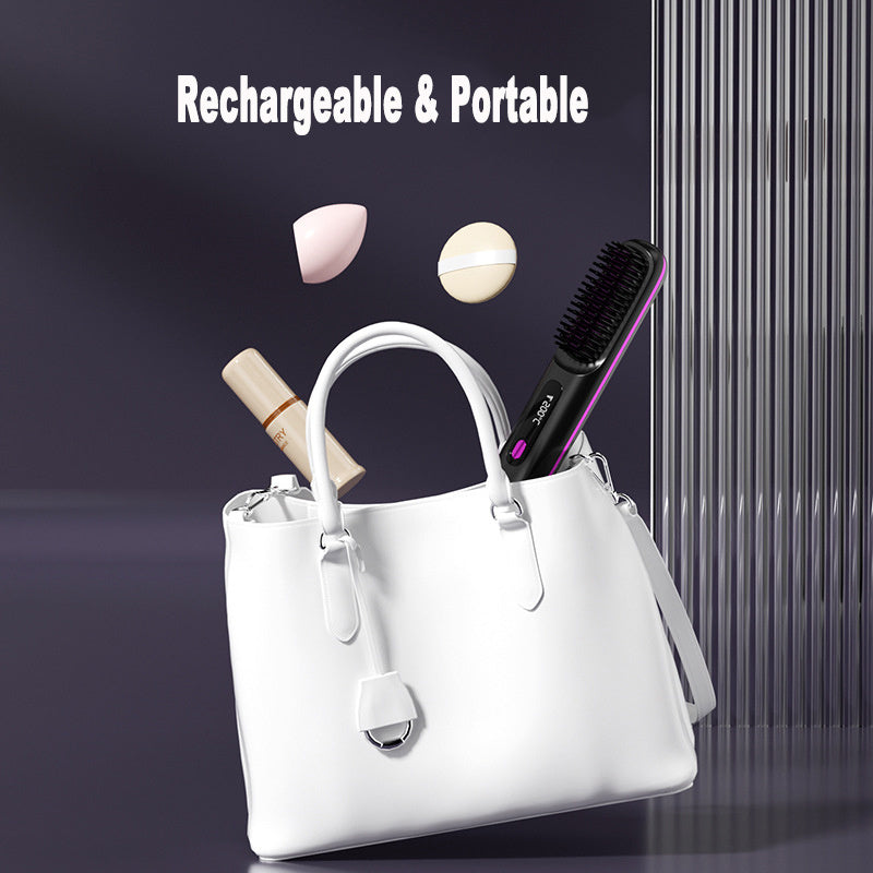 LumiStraight™ Glättbürste – Glattes & glänzendes Haar