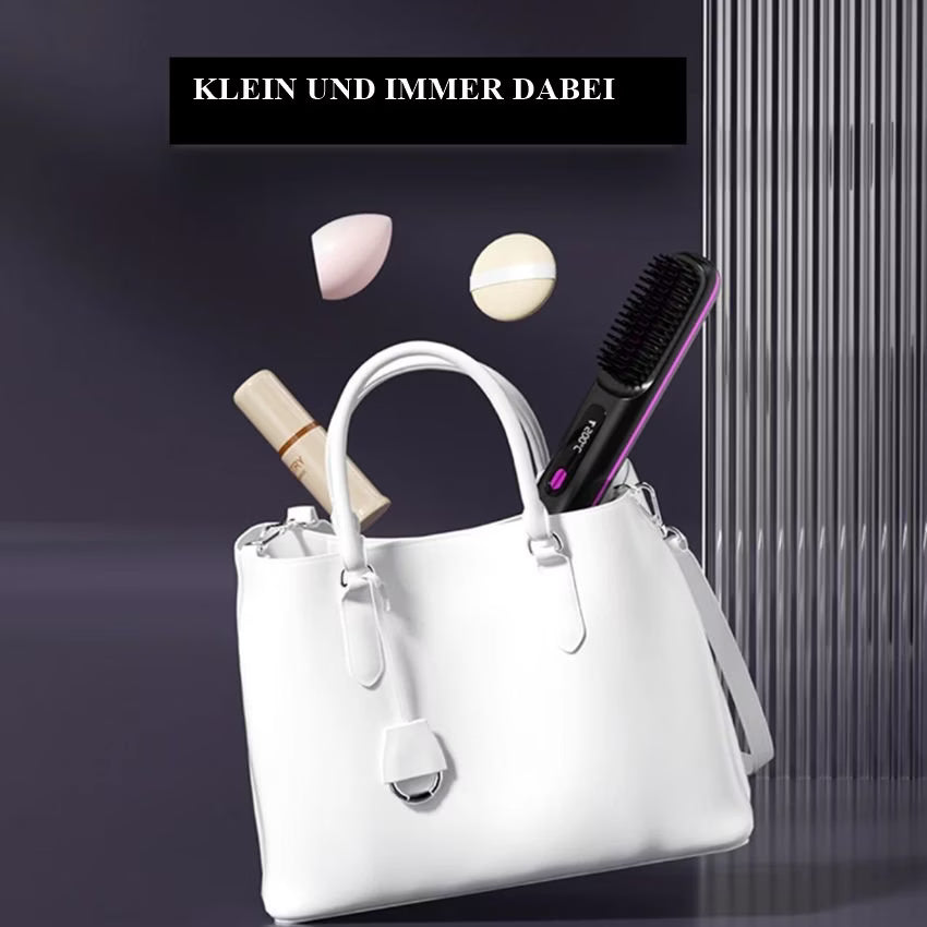 LumiStraight™ Glättbürste – Glattes & glänzendes Haar