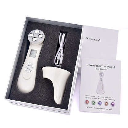 4-in-1 Hautstraffungsgerät – HIFU, RF, EMS & LED Anti-Aging Gerät