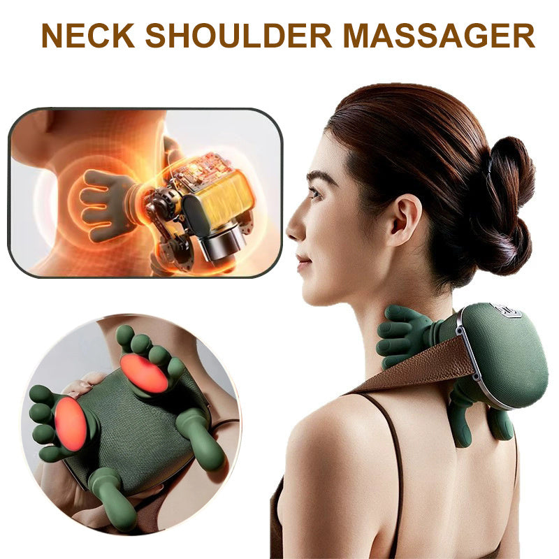 4D Massager – Kabelloser Nacken & Schulter Shiatsu